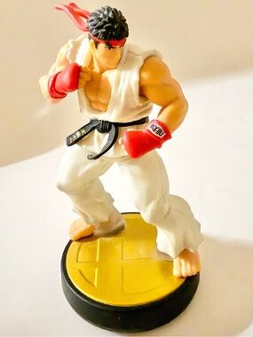 Ryu Amiibo Figure Street Fighter Super Smash Bros.